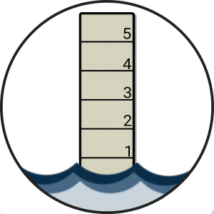 Vermont Whitewater Kayaking river gauge icon